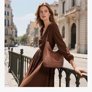 Befen Brown Crossbody Bag